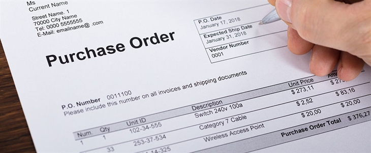 Enterprise ERP Purchase Orders
