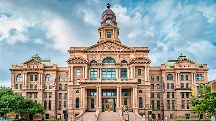 Fort Worth Texas Courthouse
