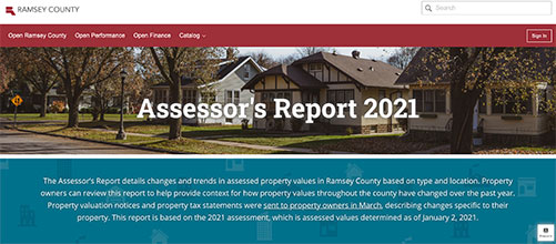 Ramsey County Assessor Report